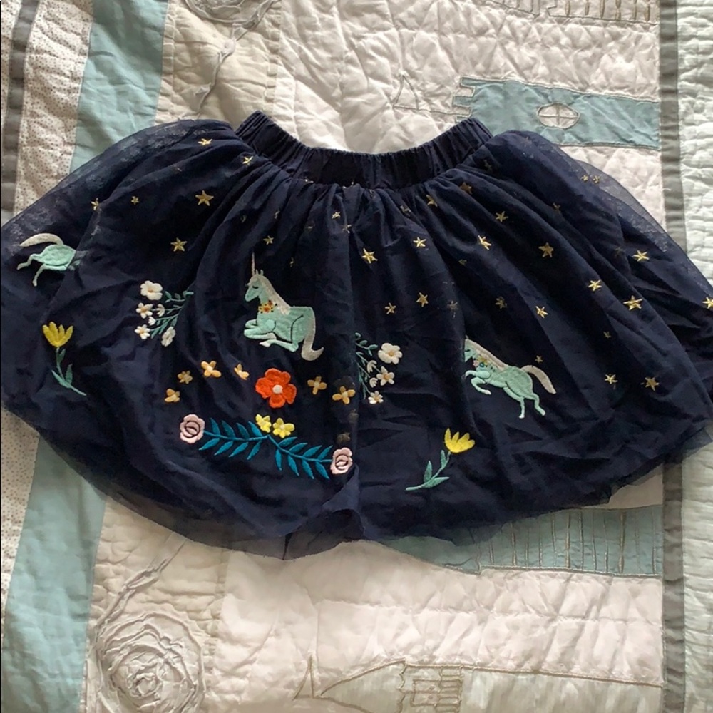 Hanna Andersson tulle unicorn skirt